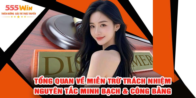 Tổng Quan Về Miễn Trừ Trách Nhiệm – Nguyên Tắc Minh Bạch & Công Bằng